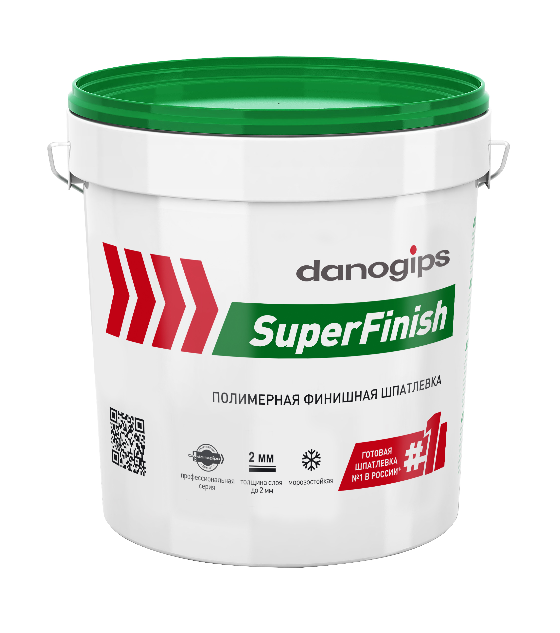 Готовая финишная шпатлевка Danogips SuperFinish (3, 11 и 17 литров .